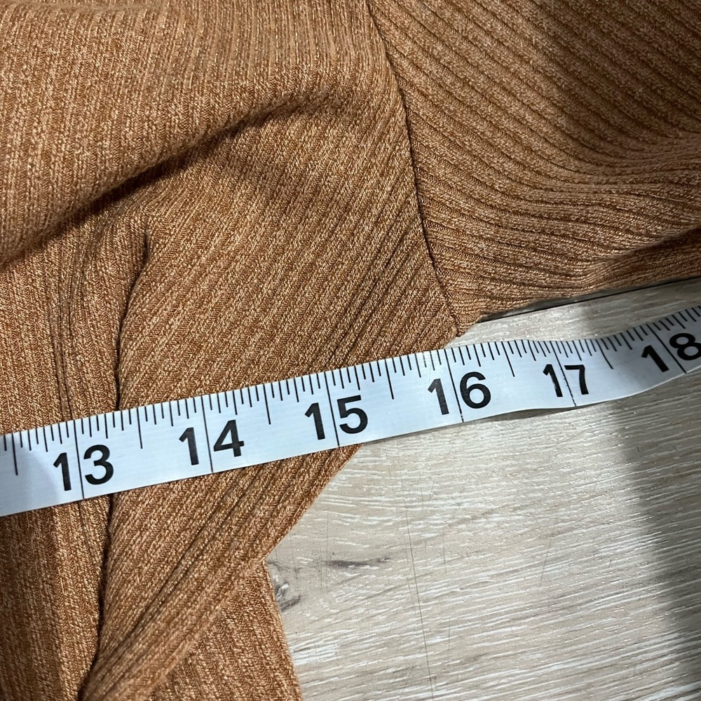 Vici Tan Ribbed Knit Dress - Picture 5 of 9